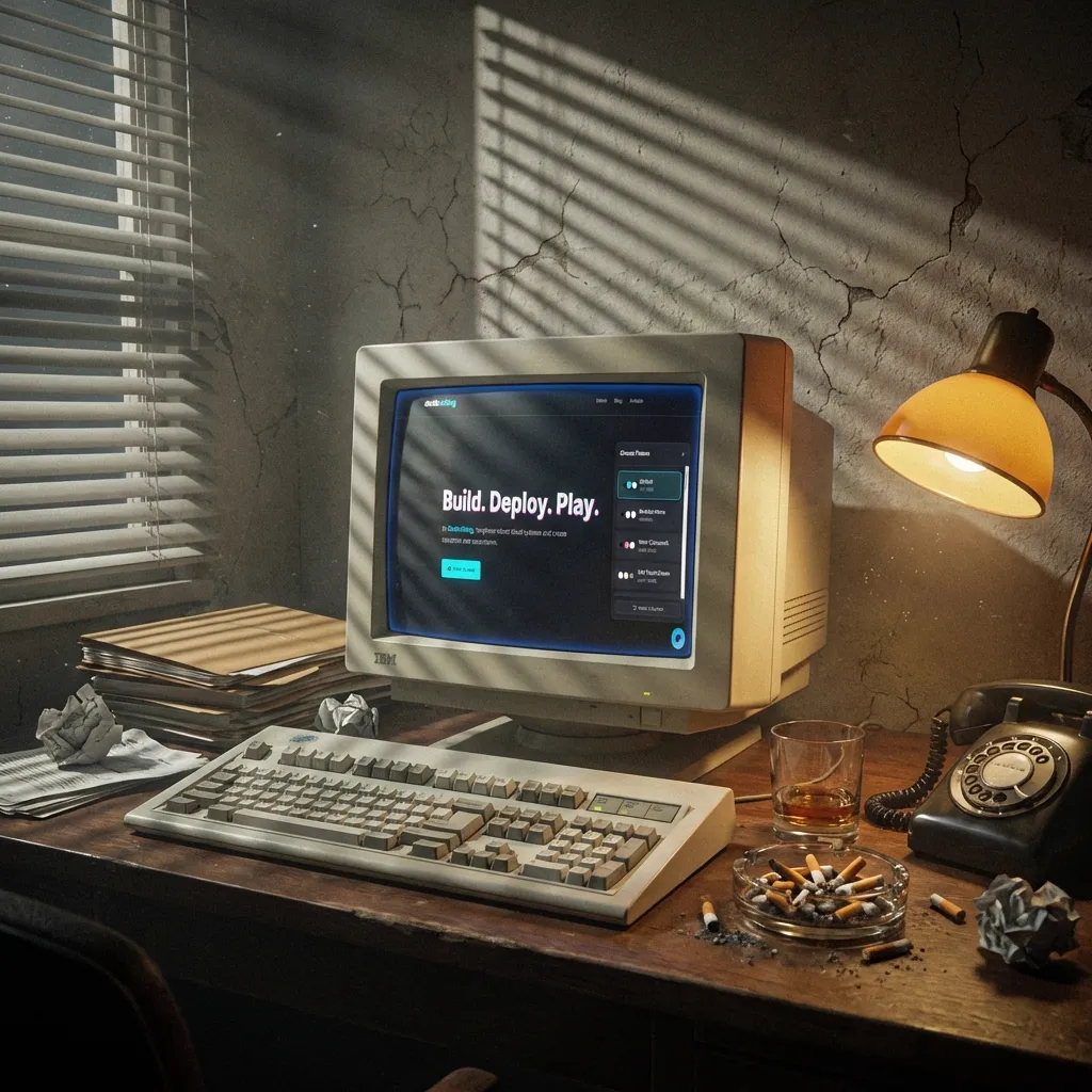 The theme picker, sitting in the corner like a loaded gun. Thirty-something ways to see the same world differently.